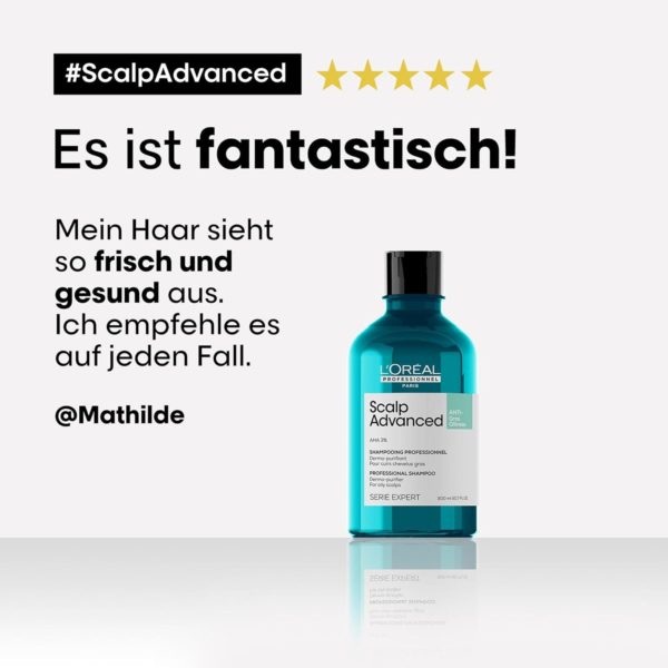 L’Oréal Professionnel Serie Expert Scalp Advanced Anti‑Fettend Dermo Purifier Shampoo – Bild 4