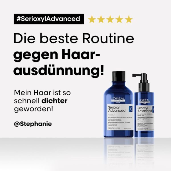 L’Oréal Professionnel Serie Expert Serioxyl Advanced für dünner werdendes Haar Purifier & Bodifier Shampoo – Bild 3